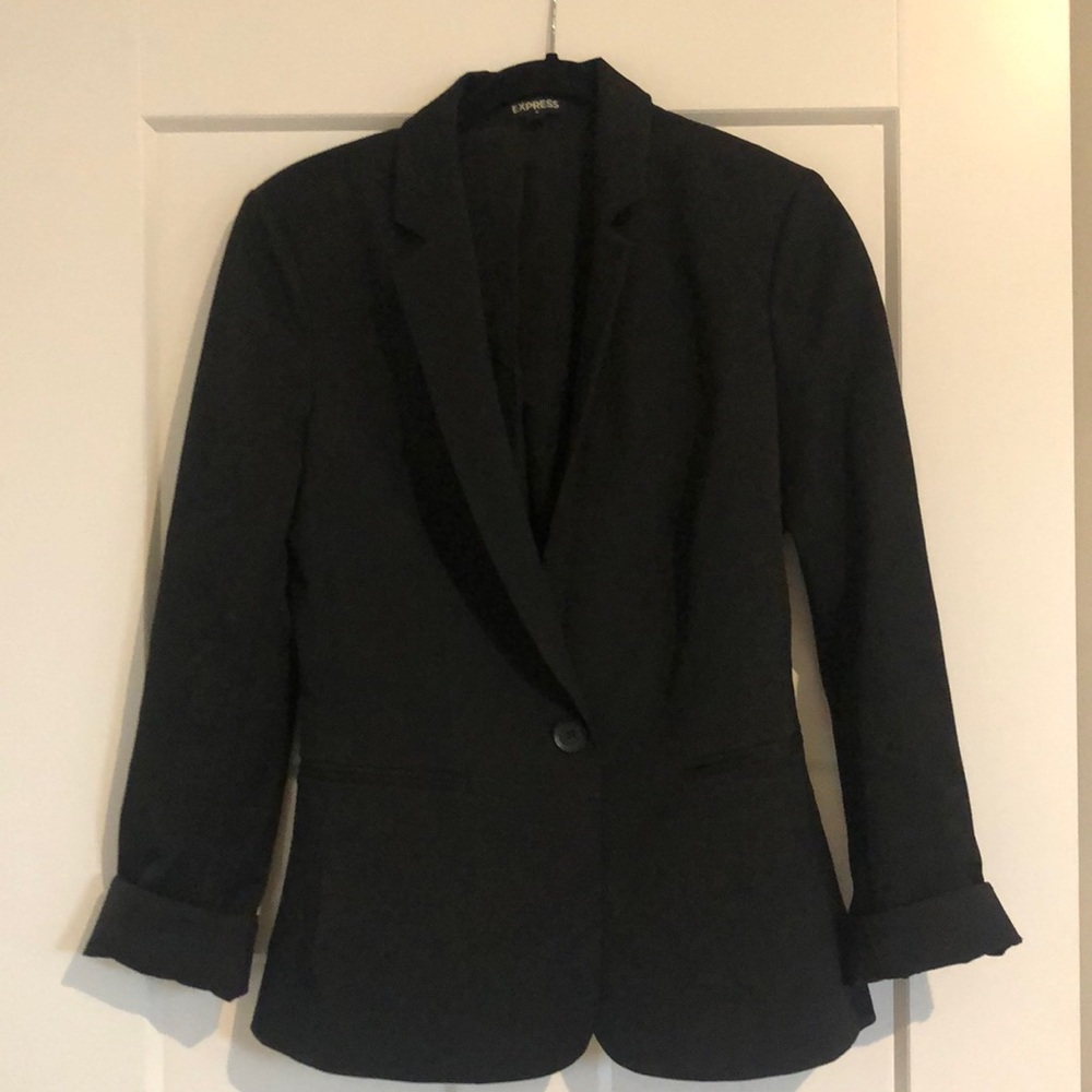 Black blazer, size 4